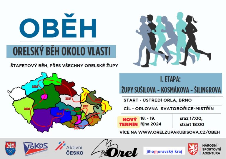 Oběh – Orelský BĚH okolo vlasti (18. – 19. 10. 2024)